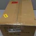 IBUYKE Small Bathroom Storage Cabinet, Narrow Floor Corner Cabinet with 2 Doors & Adjustable Shelf, Small Bathroom Organizer, Space-Saving Storage Solution for Toilet, Laundry Room UWBS002W (White)