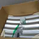 60 Inch Large Round Fire Pit Ring, Galvanized Steel Outdoor Bonfire Ring for Backyard & Camping, Sturdy, Rust-Proof & Easy to Install (551 FT)