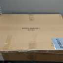 GCI Outdoor FirePit Rocker Low-Ride Outdoor Rocking Chair with Beverage Holder (Grey)