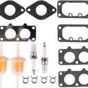 New 791230 Carburetor With Gasket Kit For 792295 699709 799230 & 499804 V-Twin 20hp 21hp 23hp 24hp 25hp Manual Choke Carb