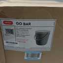 Keter Go Bar 4.2 Gallon Portable Beer and Wine Cooler with Handle and Pop Up Outdoor Table Perfect for Your Patio, Picnic, and Beach Accessories, Green