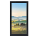 HUKONHEP 10x18 Black Picture Frames, Photos Frame with Plexiglass, Wall Gallery Photo Frames, Horizontal and Vertical for Wall Mounting, Home Office Decoration