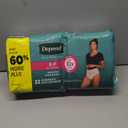 Depend Fresh Protection Adult Diapers, Incontinence & Postpartum Bladder Leak Underwear for Women, Disposable, Maximum, Small, Blush, 32 Count,