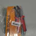 Crimping Tool with Ratchet, Ratcheting Wire Crimper Tool for Open Barrel Terminal Connectors, Electrical Crimping Tool, Crimping Pliers for 20-14 AWG