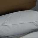 Luxury Goose Feather Down Pillow, 3-Chamber 5 Star Hotel Pillow for Deep Sleep, Soft Bed Pillows for Neck Pain Relief, Perfect for Side, Back Sleepers, 100% Cotton Shell (1 Pack,Queen(20"x30")) (White)