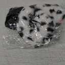 JIALWEN Dalmatian Dog Ears Headband with Tail Bowtie Puppy Animal Costume Set Halloween Party Cosplay Dress Up Accessories for Adults Women