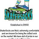 SKATERSOCKS 25" Knee High Tube Socks (White)