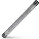 Supply Giant QDHM1124 Steel, Pre Cut Industrial Pipe Schedule 40 Threaded Fitting, 1-1/4'' x 24", Galvanized