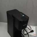 Tastyle Mini Hot and Iced Coffee Maker Single Serve, for K-Cup and Ground, 6 to 14 Oz Brew Sizes, with Recipe Book, for Home, Travel, RV, Office and Dorm, Classic Black (2.0 Version)