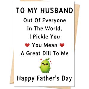 3 x IDU Fathers Day Card Gifts for Husband