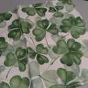 St Patricks Day Pillow Covers 18 x 18 Inch Set of 2 for Watercolor Sage Green Lucky Shamrock Decor Throw Pillows Spring Holiday Outdoor Farmhouse Decorative Cushion Cases for Couch Decoration