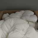 Mellow Marshmellow Comforter Full/Queen - Extra Fluffy Double-Stuffed Down Alternative Duvet Insert, All-Season Temperature-Balancing, Oeko-TEX Class I Fabric, Box-Stitch, Machine Washable