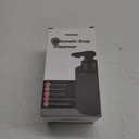 Automatic Soap Dispenser Liquid Touchless: 9oz White Plastic - Rechargeable Electric Smart 3 Level Adjustable Auto Hand Soap Dispenser - Dish Bathroom Kitchen (White Gel Type)