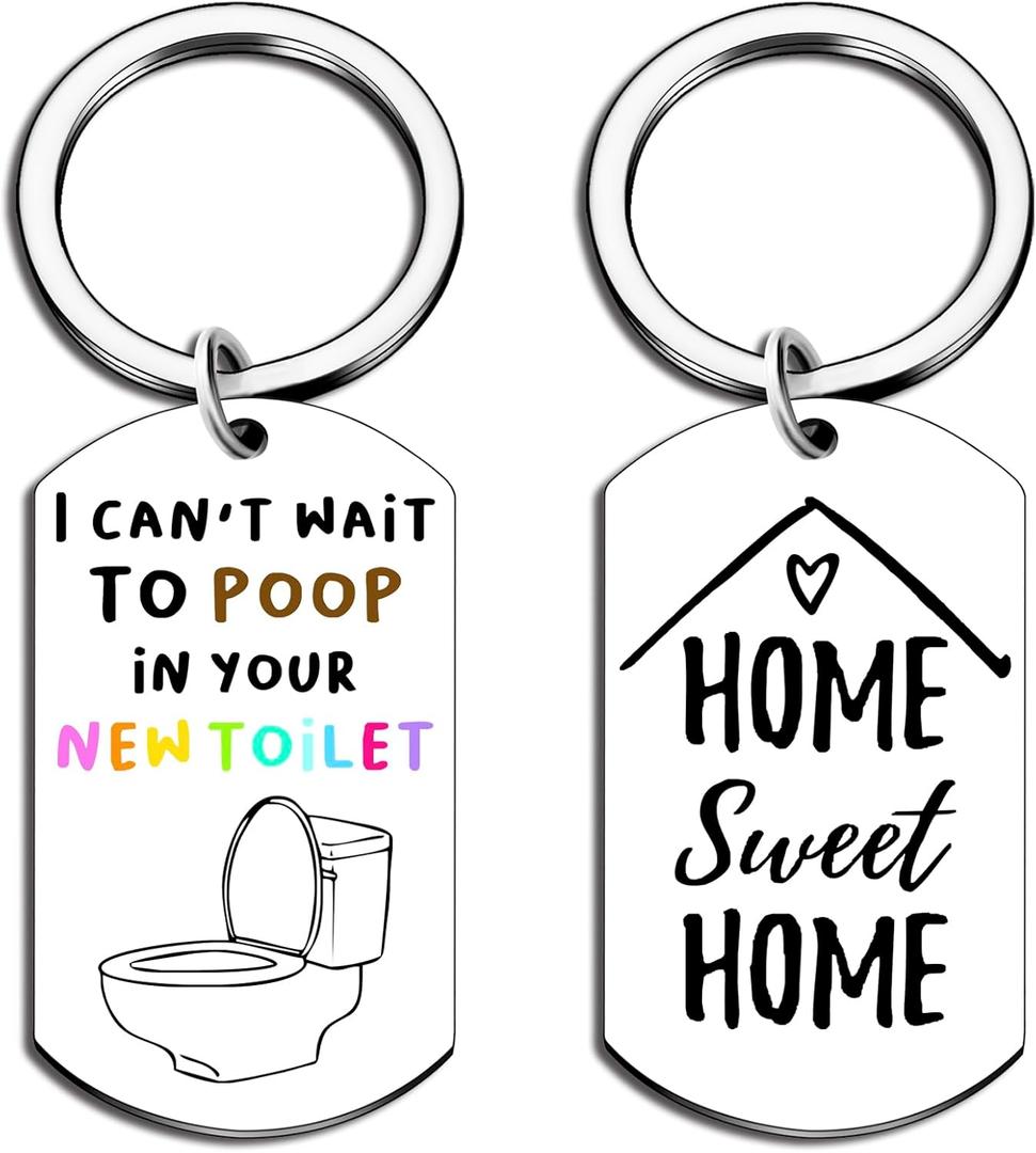 Ibiwe 2026 Home Sweet Home New House Keychain House's Warming Gift For Women Christmas Housewarming Gifts For New Home Newing Apartment Gifts Happy Houses