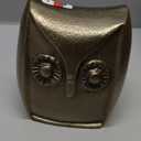 4.5in  ALUMINUM GOLD OWL,HOME DECOR