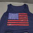 4th of July Crop Tops for Women Funny American Flag Shirts Tank Tops Outfits