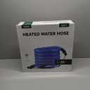 RVGUARD 50FT Heated Water Hose for RV, -20  Freeze Protection Heated Water Hose with Energy-Saving Thermostat, Lead and BPA Free for RV/Home/Garden