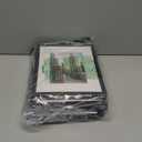 HOMERHYME 8x10 Picture Frame, 4 Pack Black Photo Frames for Tabletop or Wall Display, Fits Pictures 5x7 with Mat or 8x10 Without Mat, Poster Frame Collage with HD Plexiglass for Gallery Home Wall Decor