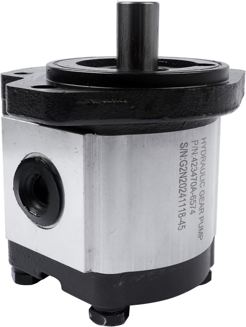 Hydraulic Gear Pump 2-9 GPM 3/4" Keyed Shaft CID 0.61 CW Right SAE A-2 Bolts Cast Iron Flange HGP CI34K-A02-061R
