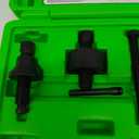 OEMTOOLS 37031 Power Steering Pulley Puller and Installer Kit, Removes and Installs Power Steering Pump Pulleys on Most Domestic Vehicles, Ford, GM, VW , green
