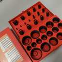 Orion Motor Tech 826pc Universal O Ring Assortment Kit Nitrile Rubber O Rings in 32 SAE & Metric Sizes for Automotive & Plumbing Repairs