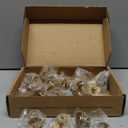 Ravinte 20 Pack 1-1/4 inch Kitchen Cabinet Knobs Champagne Bronze Dresser Zinc Pulls Door Drawer Handles for Dresser Drawers