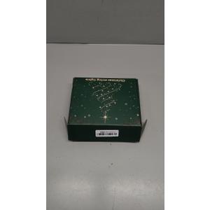 30 Led 10ft Christmas Garland Snowflake Lights, Pine Cones Red Berry Battery Operated Fairy String Lights 8 Lighting Modes with Timer Indoor Outdoor Tree Decor Fireplace Mantle Decorations Warm White