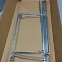 Smead Steel Hanging File Folder Frames, 2 Count, Gray, Adjustable Depth 23" to 27", Legal Size (64873)