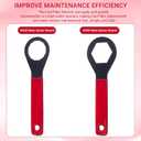 Water Sensor Wrench Set for 6.6L Duramax Engines,Use for Replacing The Fuel Filter or Servicing The Water Sensor,Includes 6-Point 34900 & 12-point 34350 Water Sensor Wrench