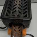 Electric Stove Coconut Charcoal Starter - ETL Approved Hot Plate Durable Faster Coal Burner 120V~600W with Detachable Handle Stainless Steel Grill & Rack Smart Heat Control Long Cable for BBQ Kitchen