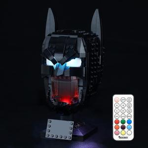 BRIKSMAX Led Lighting Kit for Batman Cowl 76182 Batman Cowl-Compatible with Lego 76182 Building Blocks Model-Not Include The Lego Set