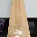 24.3 Inch Car Roof Ski & Snowboard Rack,Fishing Rod Rack, Fits 4 Pairs Skis or 4 Fishing Rods, with Anti-Theft Lock & TPV Rubber Padding, Fits Square/Round/Aero/Oval Cross Bars, Silver