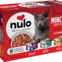 Nulo Variety Flavors Grain-Free Minced Wet Canned Cat Food, 3 Ounce (Pack of 12) (EXP 02/17/28)