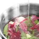 Whole-Clad Tri-Ply Stainless Steel Stockpot with Lid, 8 Quart Large Cooking Pot All Stove Compatible Up to 600, 18/8 Stainless Steel Kitchen Induction Ready Cookware