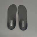 Plantar Fasciitis Feet Insoles Arch Supports Orthotics Inserts Relieve Flat Feet, High Arch (Mens 10-10 1/2 | Womens 12-12 1/2) (Gray)