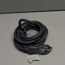 Fida Hands Free Dog Leash for Large Dogs Heavy Duty, Adjustable Crossbody/Waist Leash for Small/Medium/Large Dogs, Waterproof Hands-Free Dog Leashes for Running, Walking & Training(L, Black) (M/L(8ft-3/8in))