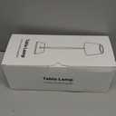 KDG 2 Pack Cordless Table Lamp, Portable LED Desk Lamp, 5000mAh Battery Operated, 3 Color Stepless Dimming Up, for Restaurant/Bedroom/Bars/Outdoor Party/Camping/Coffee Shop Night Light(White)