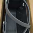 Beach Bag Rubber Tote Bag - Waterproof Travel Bag for Women Washable Tote Bag Handbag for Sports Beach Market Pool (Large, Gray)