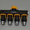 Melnor 357 EZ-Flow 4-Way Control Valve; Easy Lever Flow-Control/Shut Off