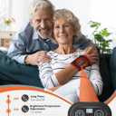 Red Light Therapy for Hands Wrist with Heat & Massage, FSA/HSA Eligible, 3000mAh Wireless Controller, Wearable Near Infrared & Red Light Wrist Wrap with 36 Beads for Faster Recovery & Hand Pain Relief