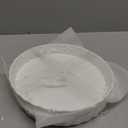 DELLING Set of 2 Ceramic Tart Pans, 9.5 inch Quiche Pan, Fluted Edge Quiche Baking Dish/Pie Pan, Perfect for Baking Tart Pies and Chicken Pot Pie, Cheesecake, Creme Brulee, Round, White