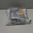 Mini Hot and Iced Coffee Maker Single Serve, for K Cup and Ground, 6 to 14 Oz Brew Sizes, with Recipe Book, for Home, Travel, RV, Office and Dorm, Elegant Gray