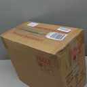 Clemate 6Pack Pantry Organizers and Storage,Clear Stackable Kitchen Storage Organizer,Foods Organizer Bins with Handles, Easily Assemble for Bathroom, Kitchen, Refrigerator, Pantry, Cabinet, Closet (Medium)