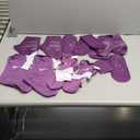 SuzziPad Cold Socks & Hand Ice Pack, Cooling Gloves for Chemotherapy, Chemo Care Package for Women and Men, S/M, Purple