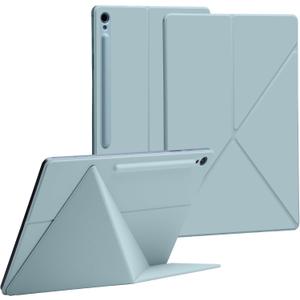 Magnetic Case for Samsung Galaxy Tab S10 FE Plus /S10 FE+ 13.1 Inch (2025) - Model SM-X626/SM-X620 Tablet with S-Pen Holder, Auto Wake/Sleep Smart Tablet Cover, Ice Blue