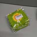 5 x INEBIZ Crochet Steering Wheel Cover Boho Sunflower Granny Squares Pattern Green Car Decor Cute Accessories for Women