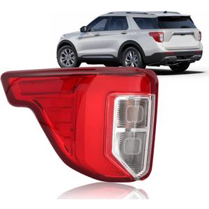 Tail Light Rear Brake Lamp For Ford Explorer 2020 2021 2022 2023 Replaces LB5Z13405F FO2800275 (Left Driver Side)