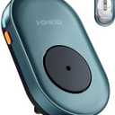 HONKID Undetectable Mouse Mover Jiggler with ON/Off Switch and USB Port Drive-Free,Simulate Physical Automatically Mouse Movement,Prevent Computer Laptop Inactive/Lockdown(Light Blue)