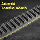 3211180 Heavy Duty Drive Belt for Polaris RZR XP 1000, General XP 1000, XP 4 1000, Trail S & S 1000, Performance CVT Belt | Aramid Tensile Cords | EPDM Rubber | Flexweave Overcord