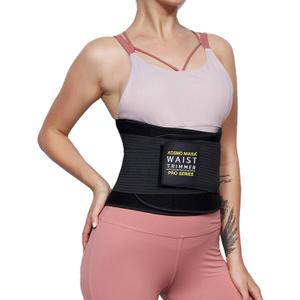 Waist Trimmer for Women, Waist Trainer for Weight Loss,Slimmer Sweat Belt for Men (Small-Medium, Black Pro)